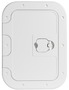 White inspection hatch anti-slip sufrace 280x380mm - Artnr: 20.301.00 9
